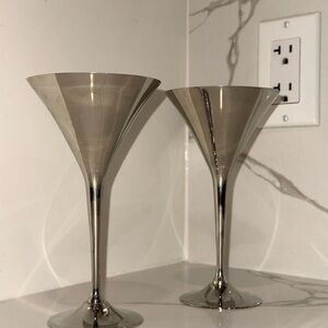 Luxury High End Vintage Martini / Cocktail Glasses